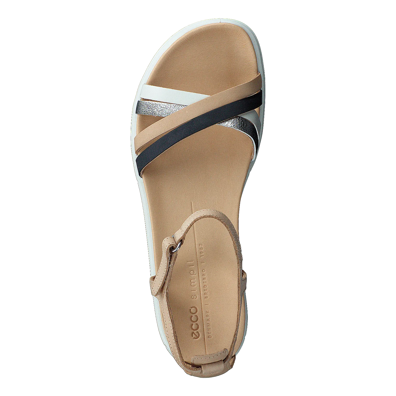 Ecco Simpil Sandal Multicolor Powder