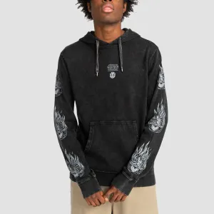 Element X Star Wars Deathstar Pullover Hoodie Washed Black