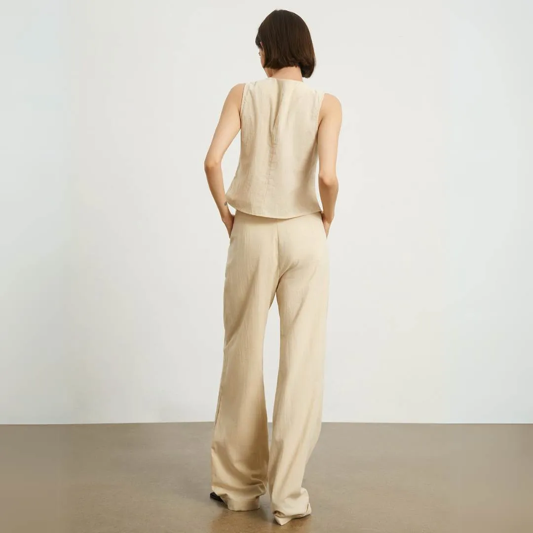 Elizabeth™ | Relaxed Fit Linen Pants Set