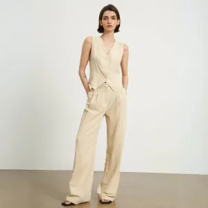 Elizabeth™ | Relaxed Fit Linen Pants Set