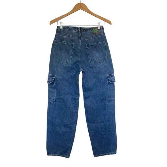 Empyre Tori Porkchop Pocket Cargo Skate Jeans Blue Colorway