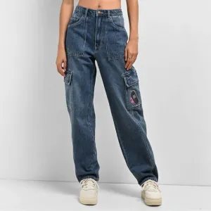 Empyre Tori Porkchop Pocket Cargo Skate Jeans Blue Colorway