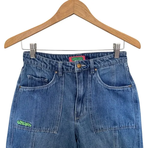 Empyre Tori Porkchop Pocket Cargo Skate Jeans Blue Colorway