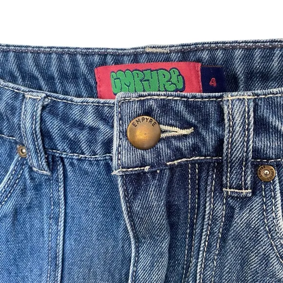 Empyre Tori Porkchop Pocket Cargo Skate Jeans Blue Colorway