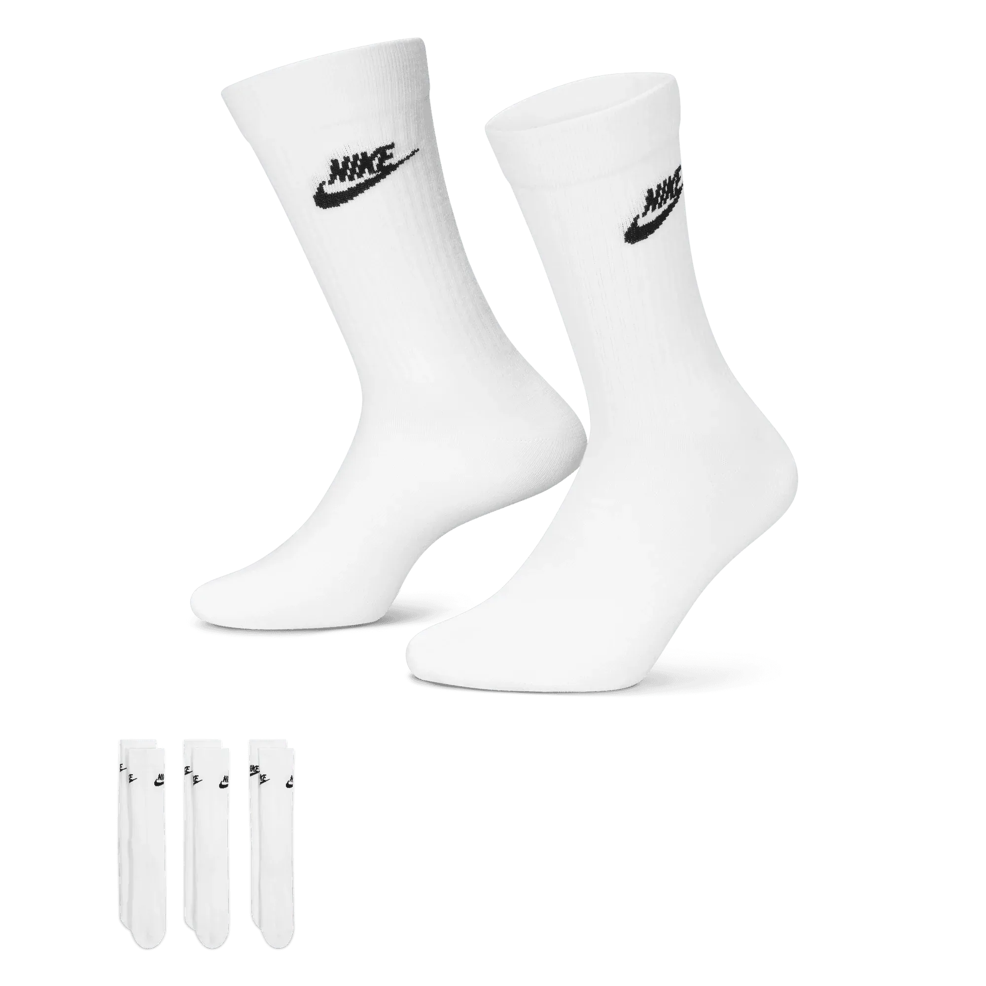 Everyday Essential Crew Socks 3 Pack
