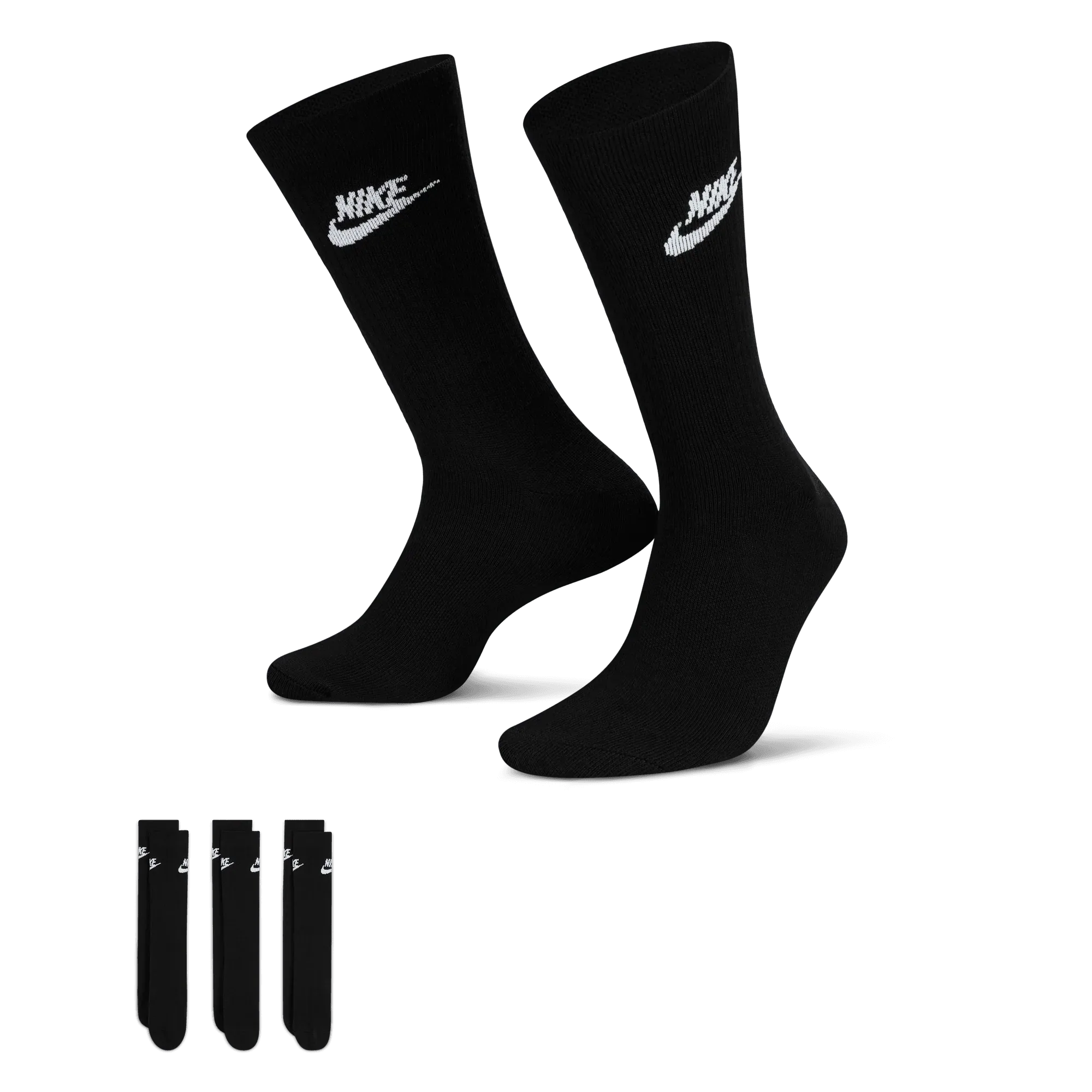 Everyday Essential Crew Socks 3 Pack
