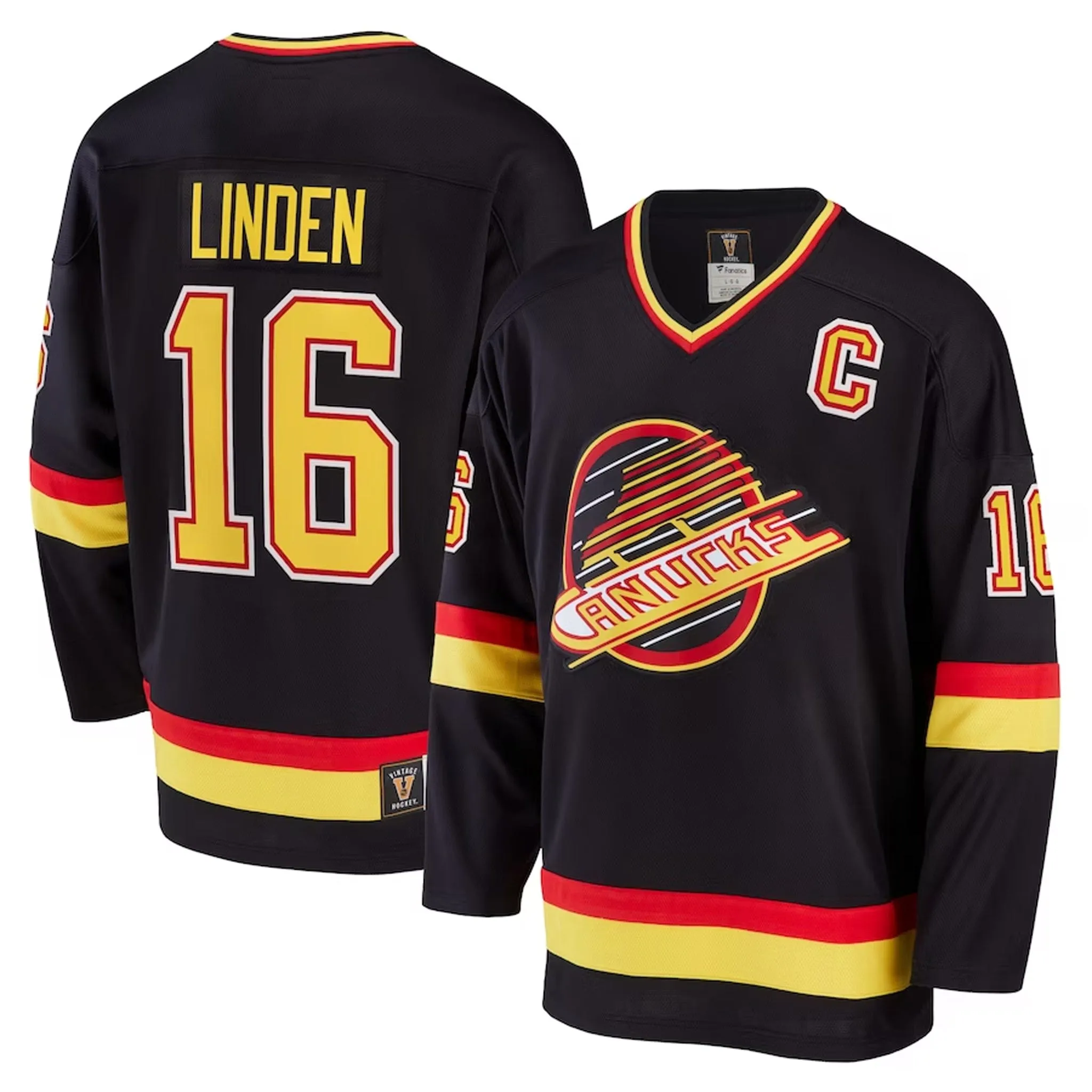 Fanatics Breakaway Senior Vintage Jersey - Vancouver Canucks Retro Skate Trevor Linden