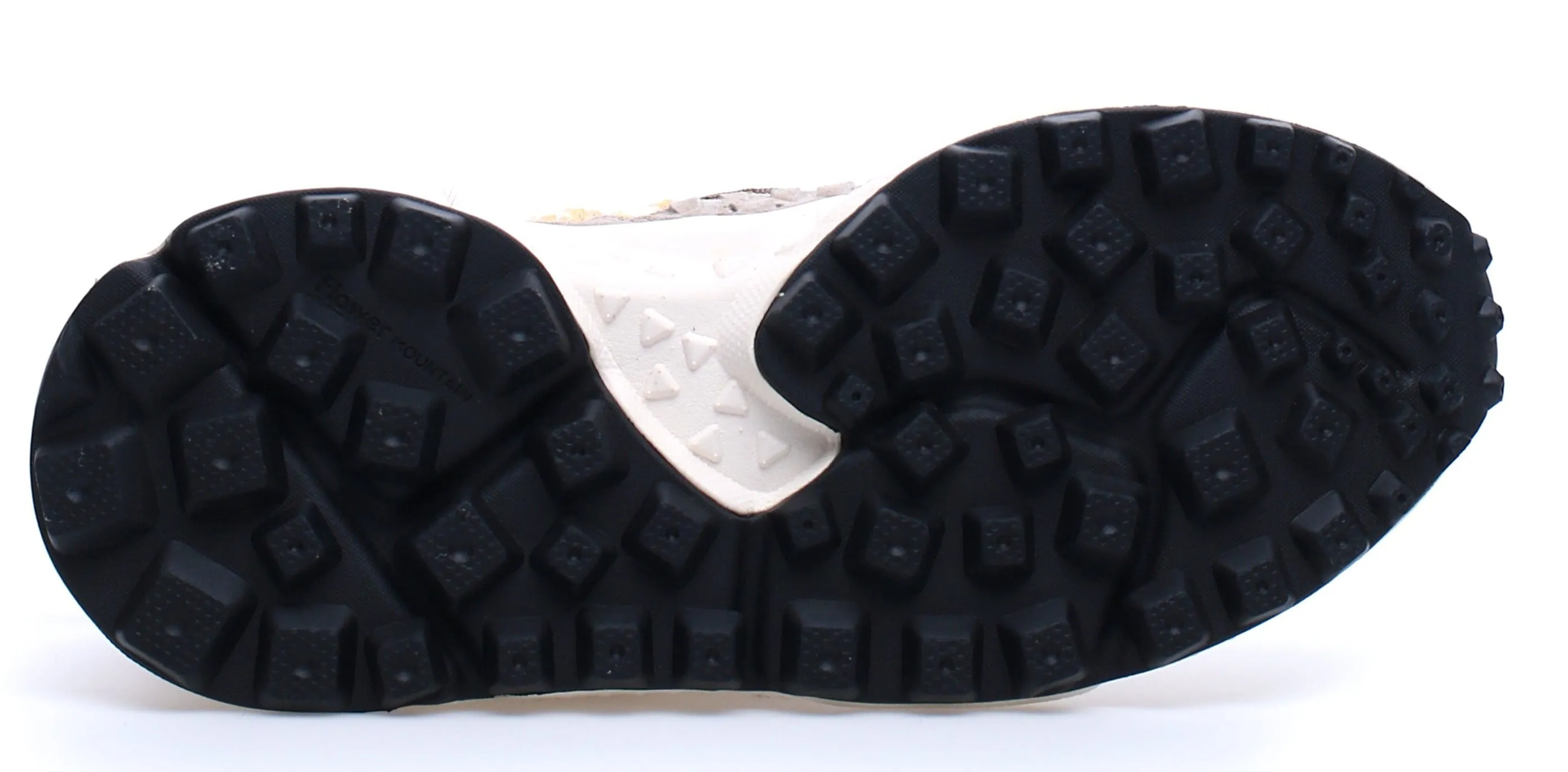 *FINAL SALE*Mohican - Grey Yellow Eco-Fur