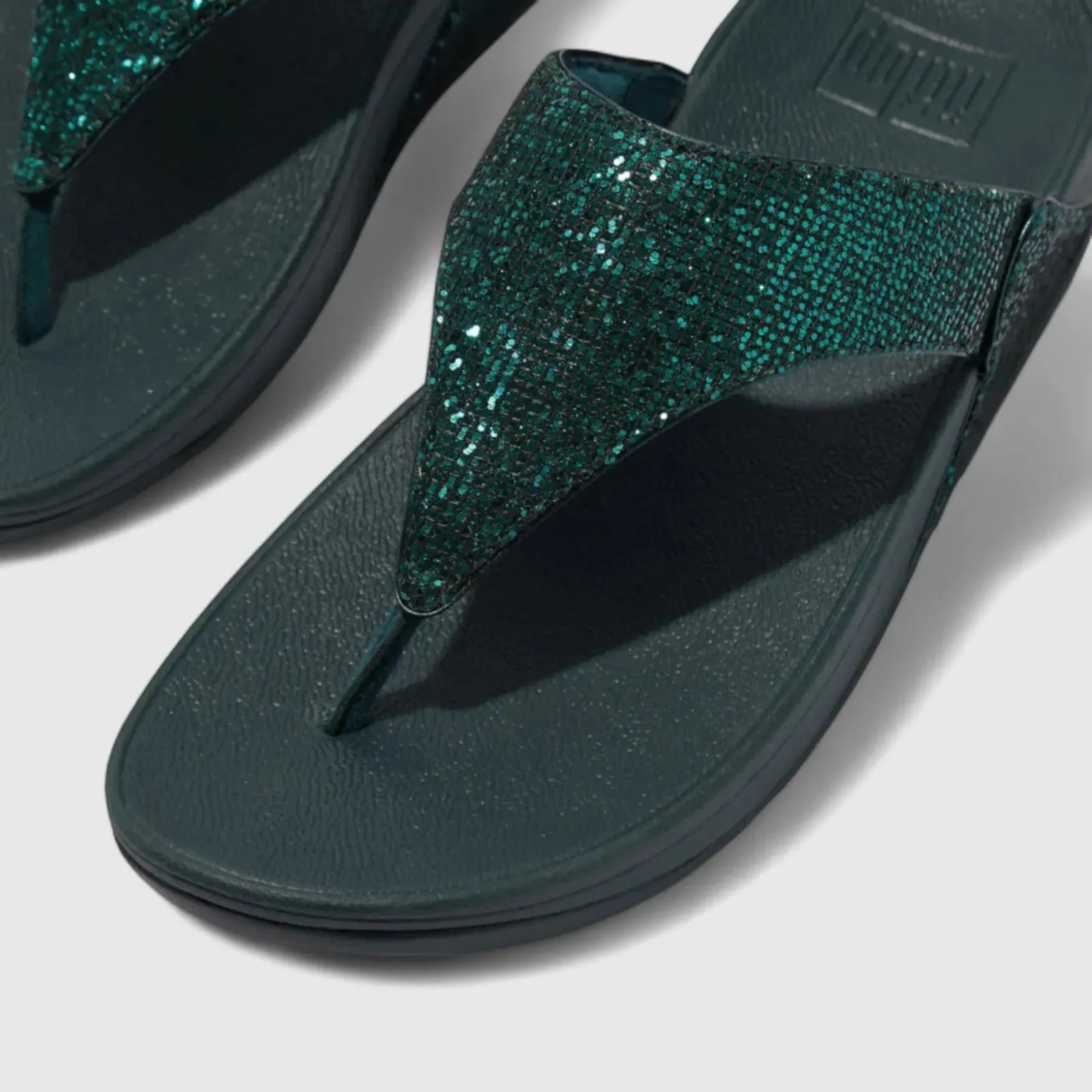 Fit Flops Lulu Glitterball Deep Teal IF-9B91