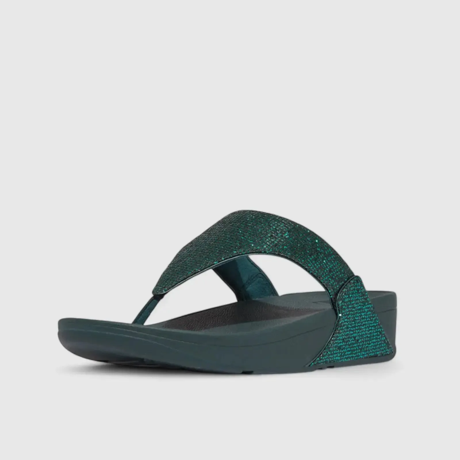 Fit Flops Lulu Glitterball Deep Teal IF-9B91