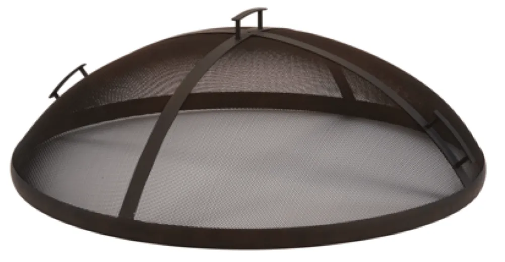 Flaming Gorge -  Gobi Polished Stainless Steel Fire Pit -Mesh Cover Accessory NEW!