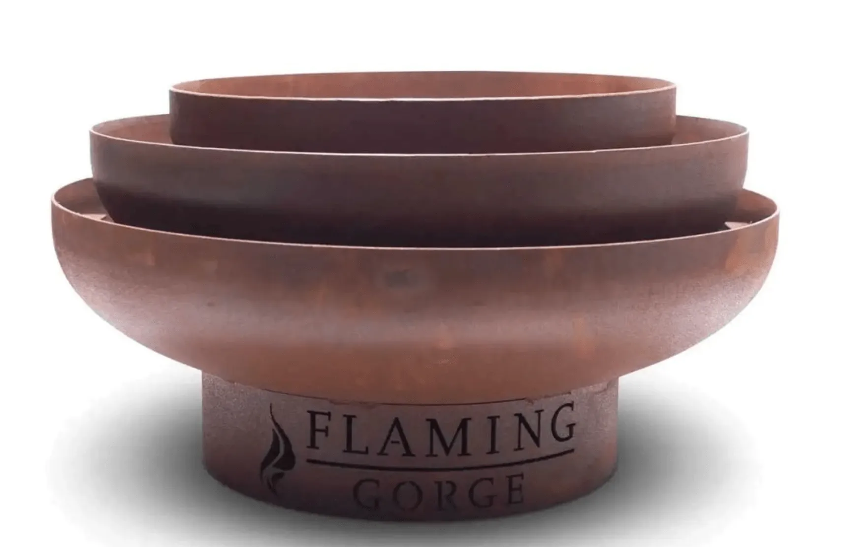 Flaming Gorge Gobi Steel Fire Pit & Mesh Top
