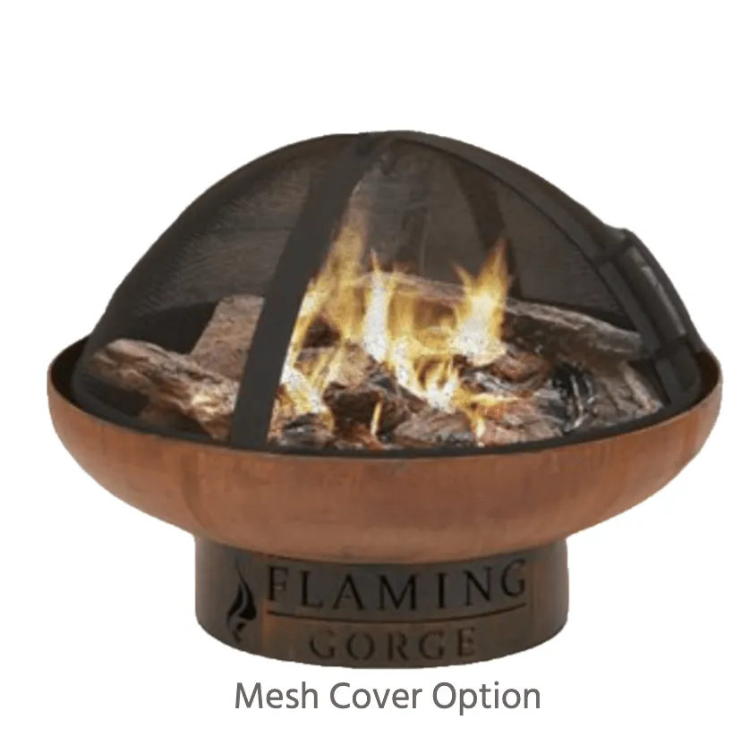 Flaming Gorge -  Gobi Steel Fire Pit Mesh Cover Accessory