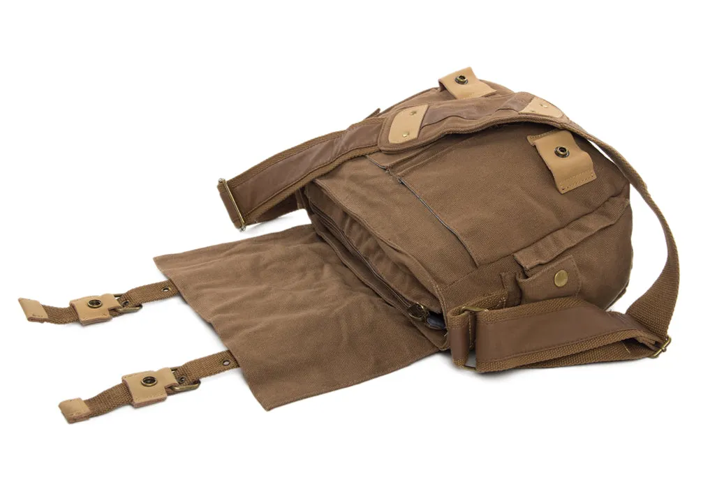 Flash Sale Canvas DSLR Camera Bag, Vintage Men's Message Bag, Professional SLR Camera Bag BBK-2