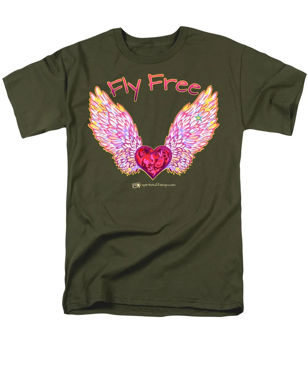 Fly Free - Men's T-Shirt  (Regular Fit)