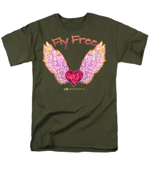 Fly Free - Men's T-Shirt  (Regular Fit)