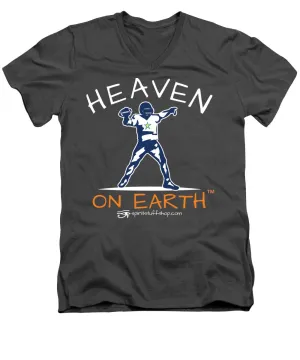 Football Heaven On Earth - Men's V-Neck T-Shirt