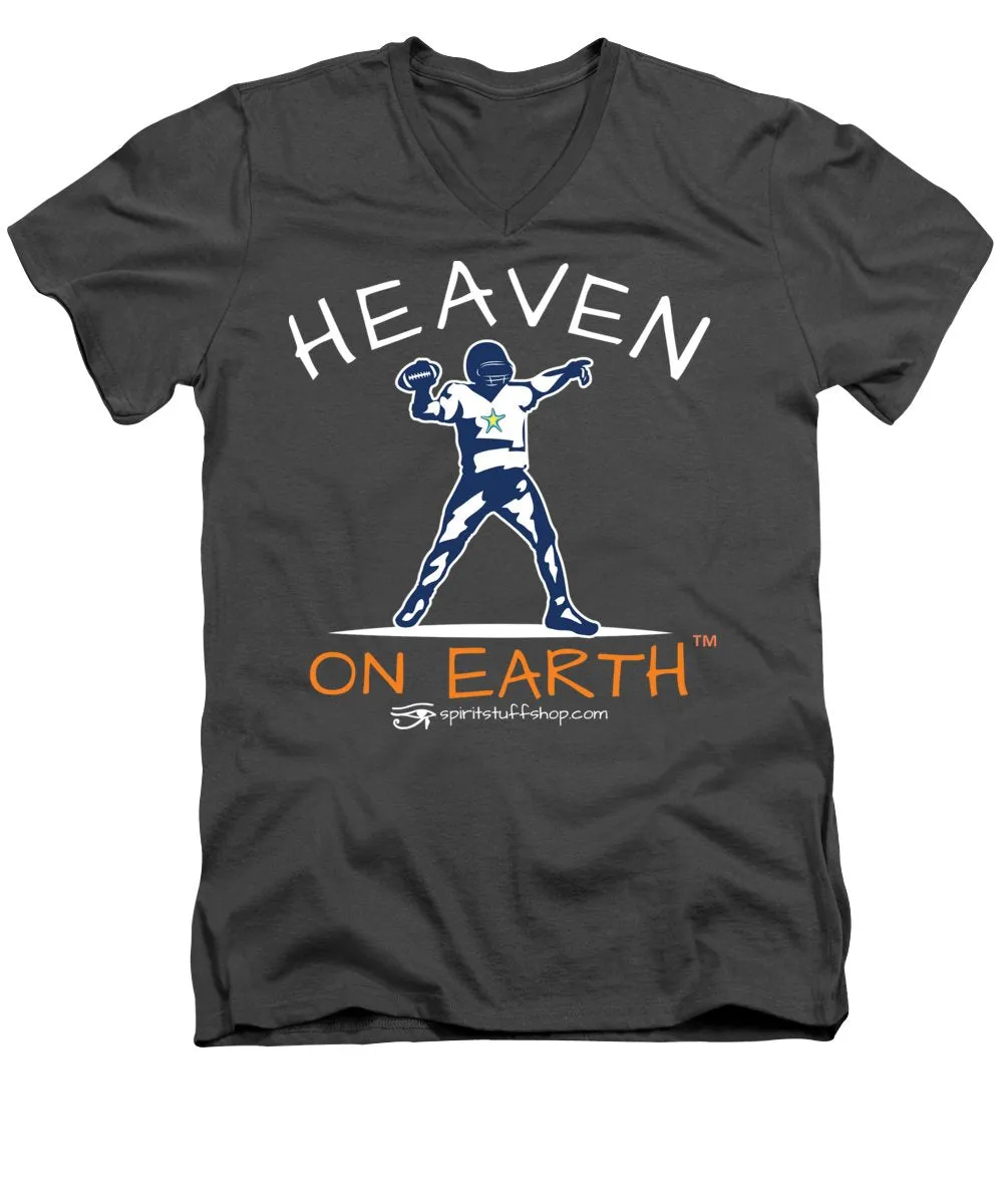 Football Heaven On Earth - Men's V-Neck T-Shirt