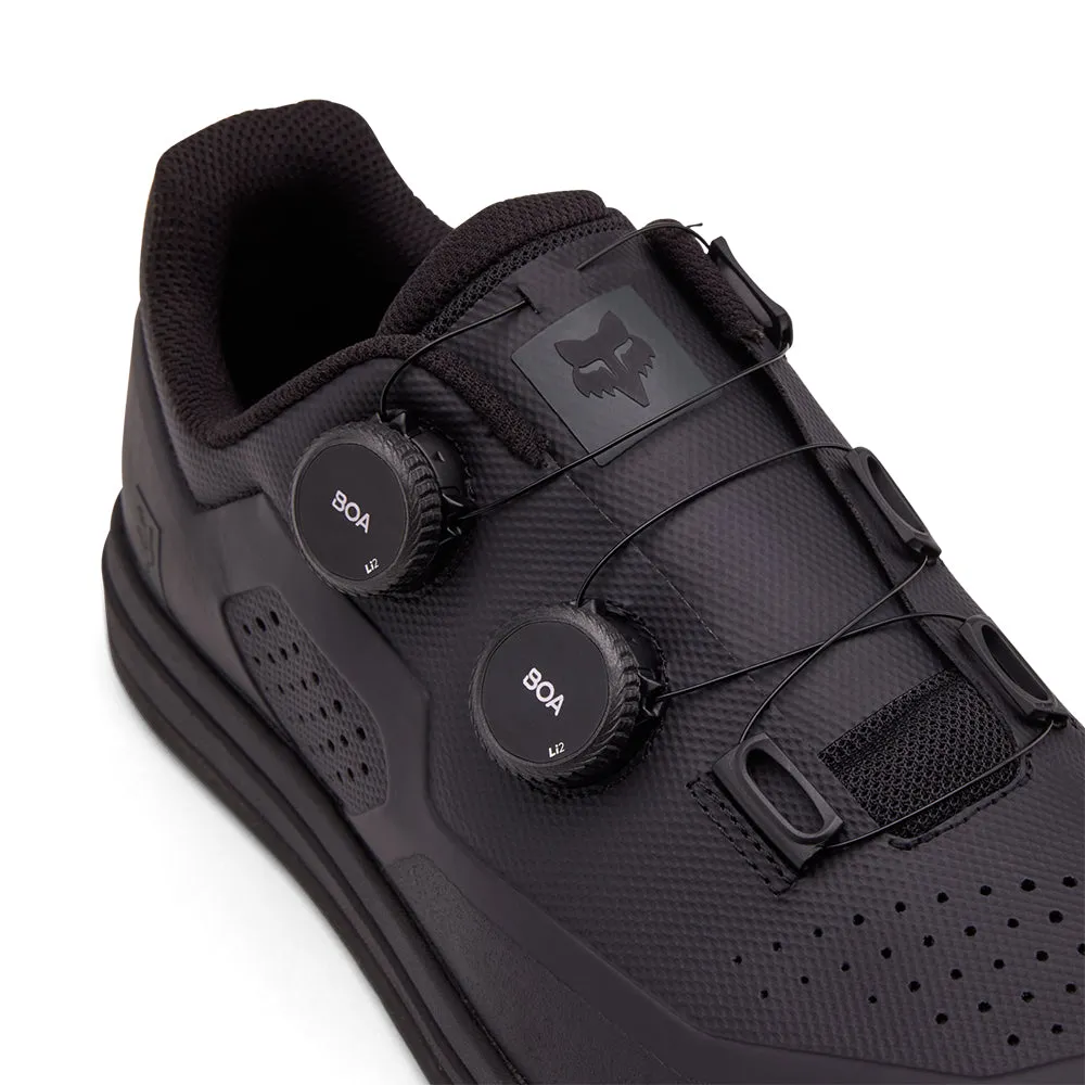 FOX UNION BOA FLAT MTB SHOES [BLACK]