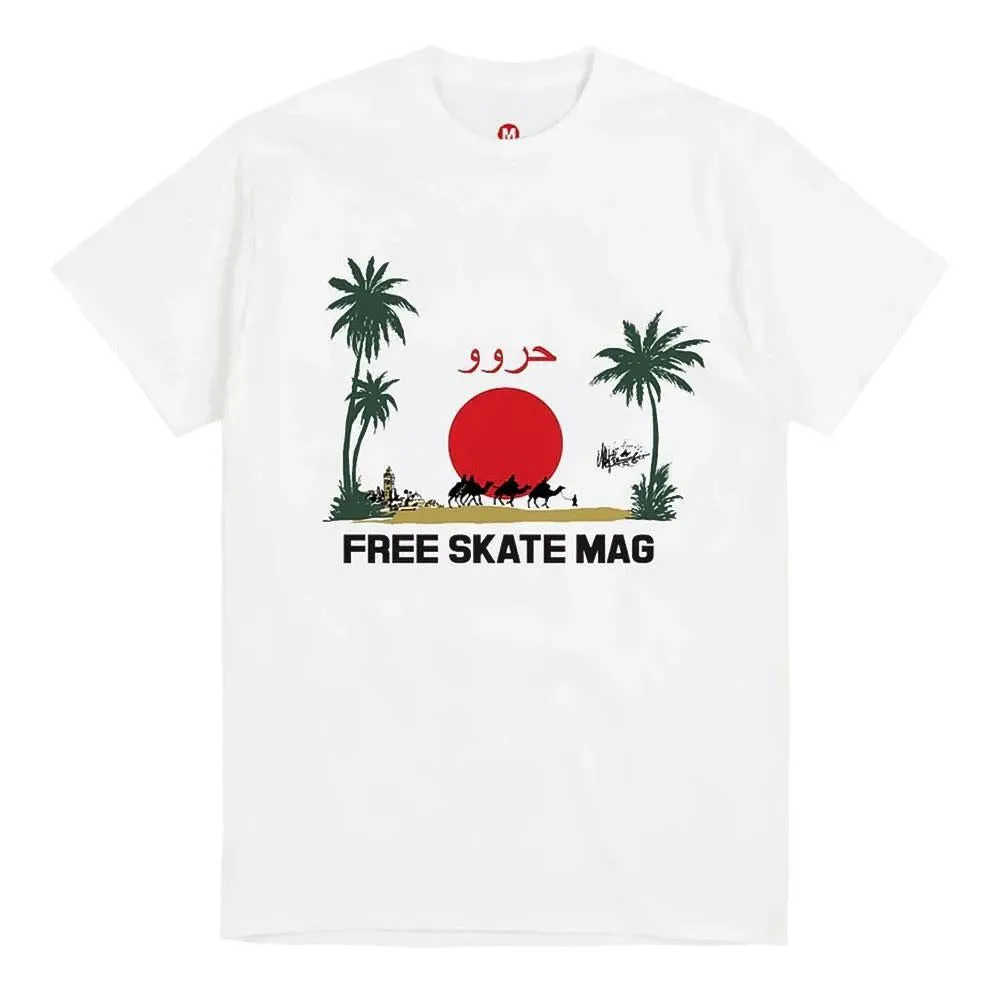 Free Skate Mag Marrakech T-Shirt - White