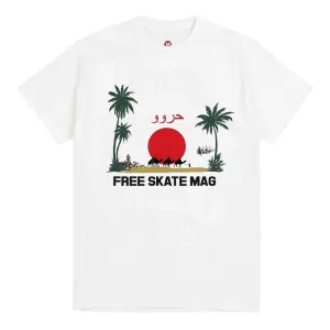 Free Skate Mag Marrakech T-Shirt - White