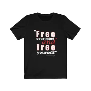 Free Your Mind Men's Black Tee