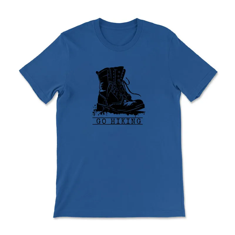 Get Your Boots And Go Hiking Cotton Tee