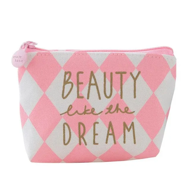 Girls mini wallet Coin Purse,makeup bag