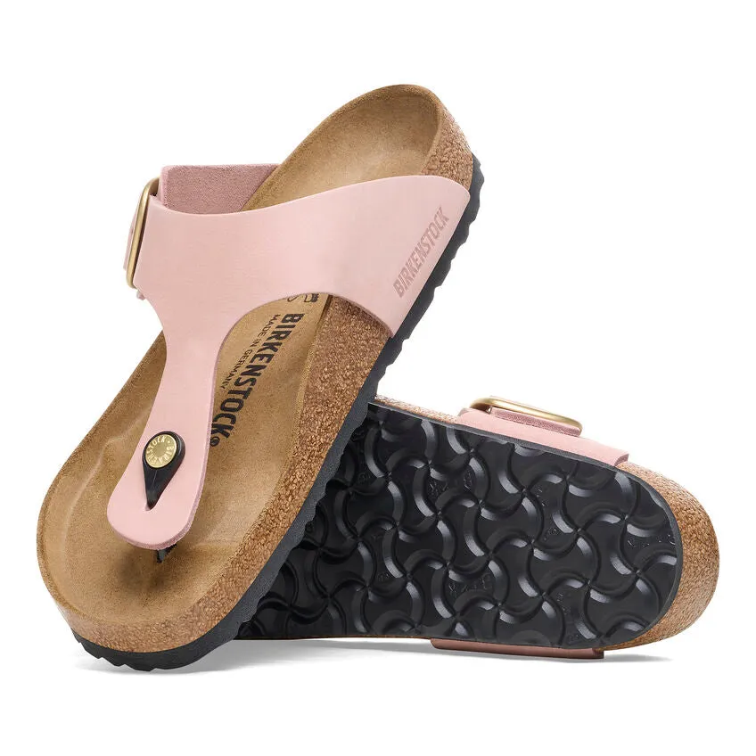 Gizeh Big Buckle - Soft Pink Nubuck||Gizeh grosses boucles - Nubuck rose pâle