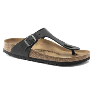 Gizeh - Black Oiled Leather||Gizeh - Cuir huilé noir