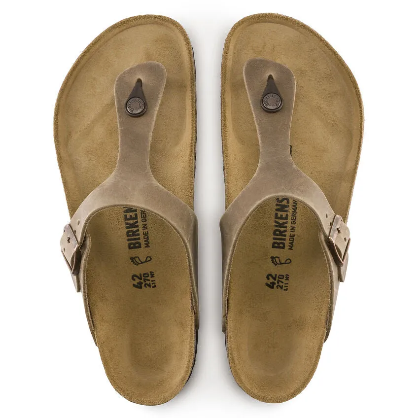 Gizeh - Tobacco Brown Oiled Leather||Gizeh - Cuir huilé tabac