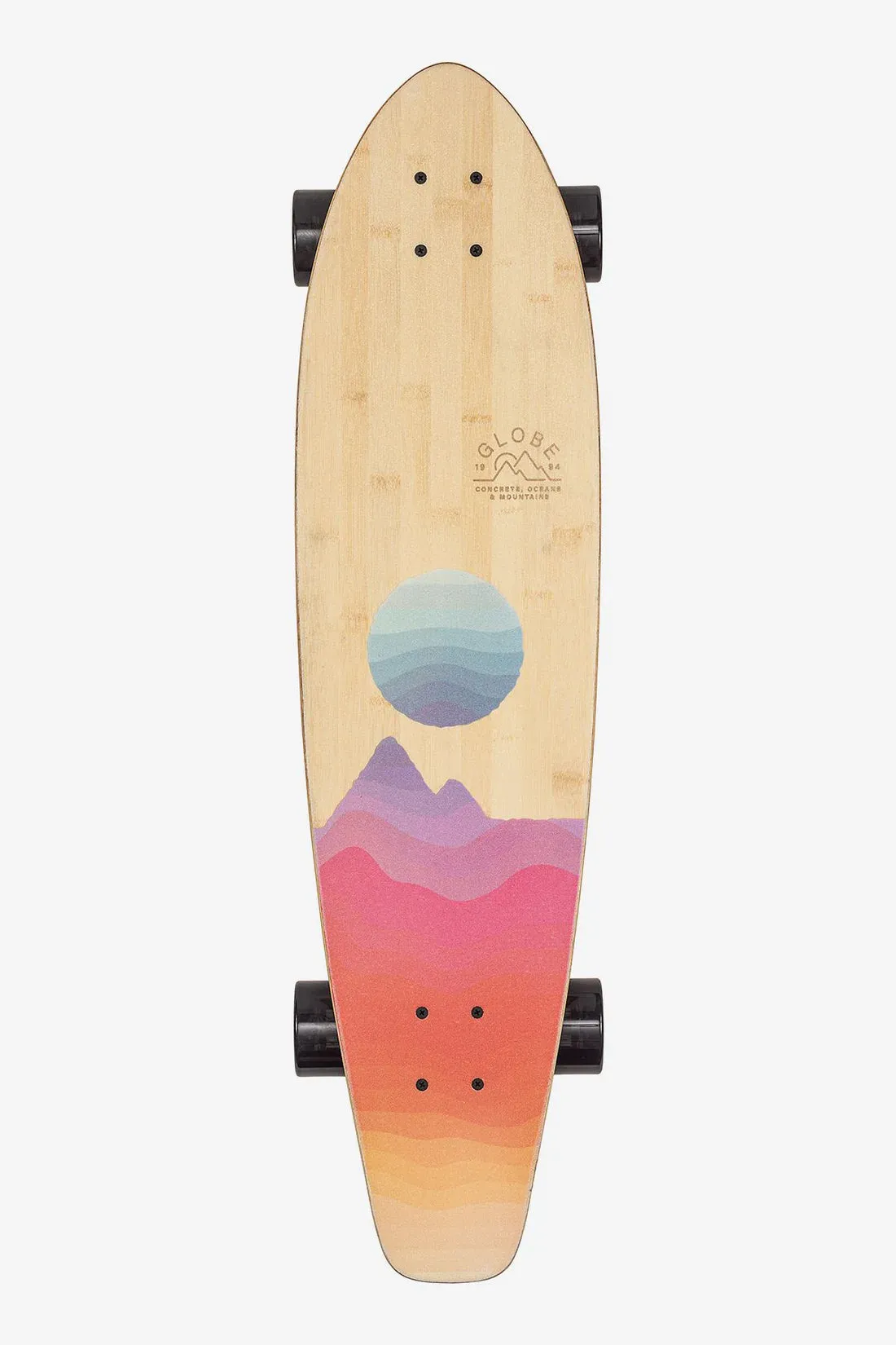 Globe Arcadia 36" Bamboo/Mountains