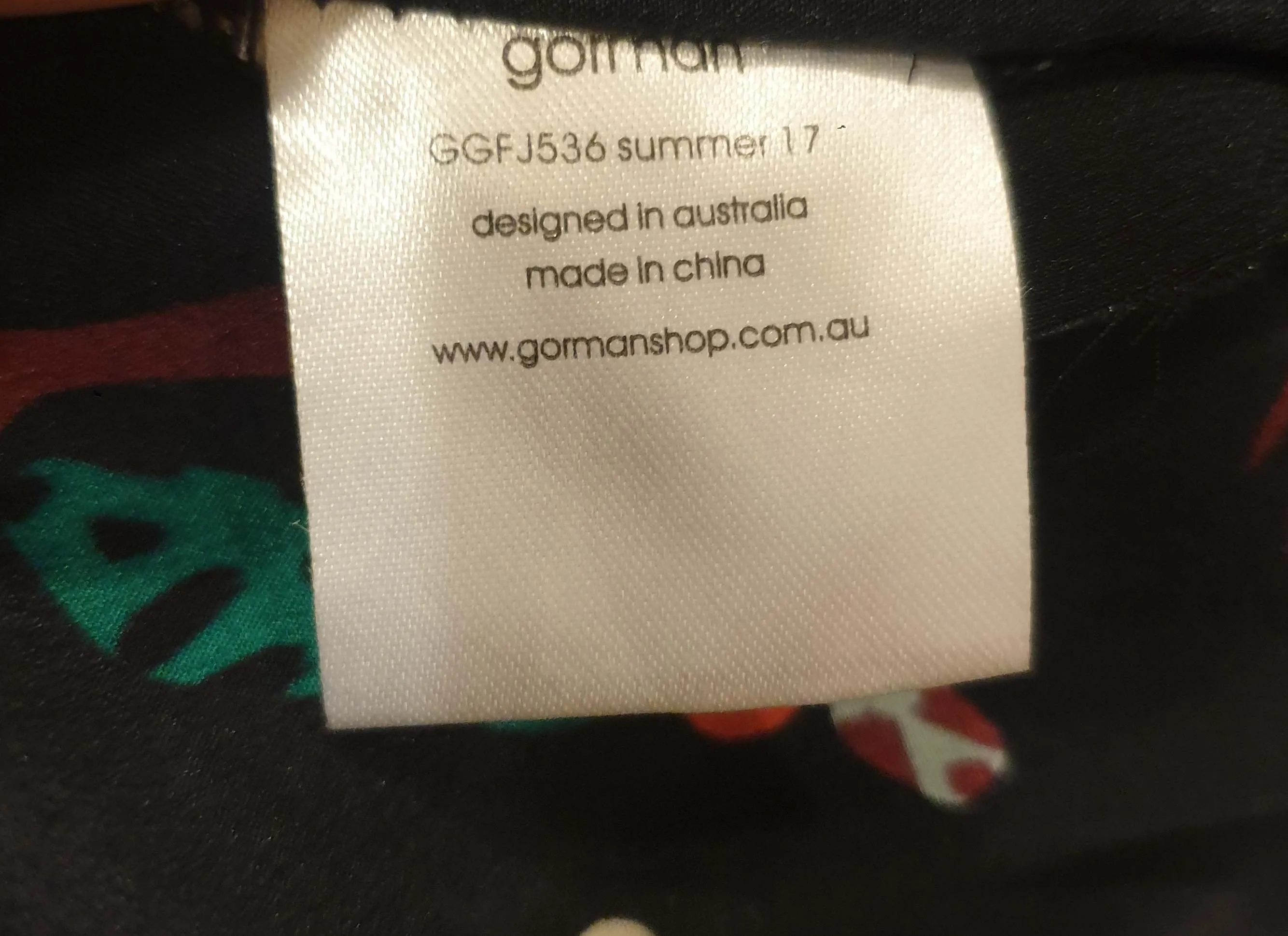 Gorman   Mireia Ruiz unique print dress size 14 (best fits 12-small 14)