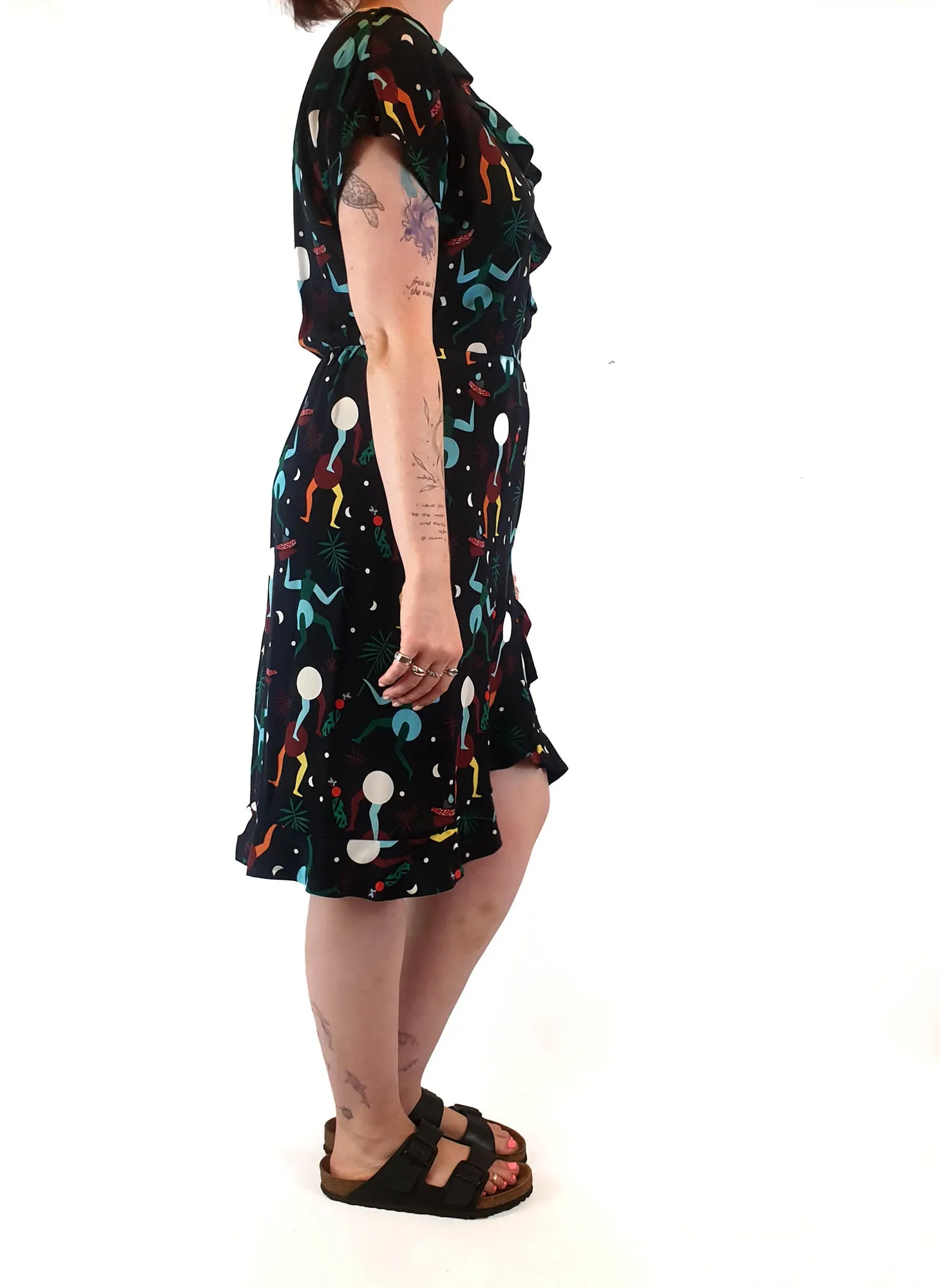 Gorman   Mireia Ruiz unique print dress size 14 (best fits 12-small 14)