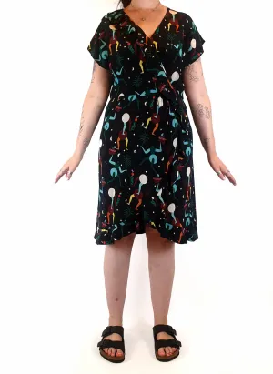 Gorman   Mireia Ruiz unique print dress size 14 (best fits 12-small 14)