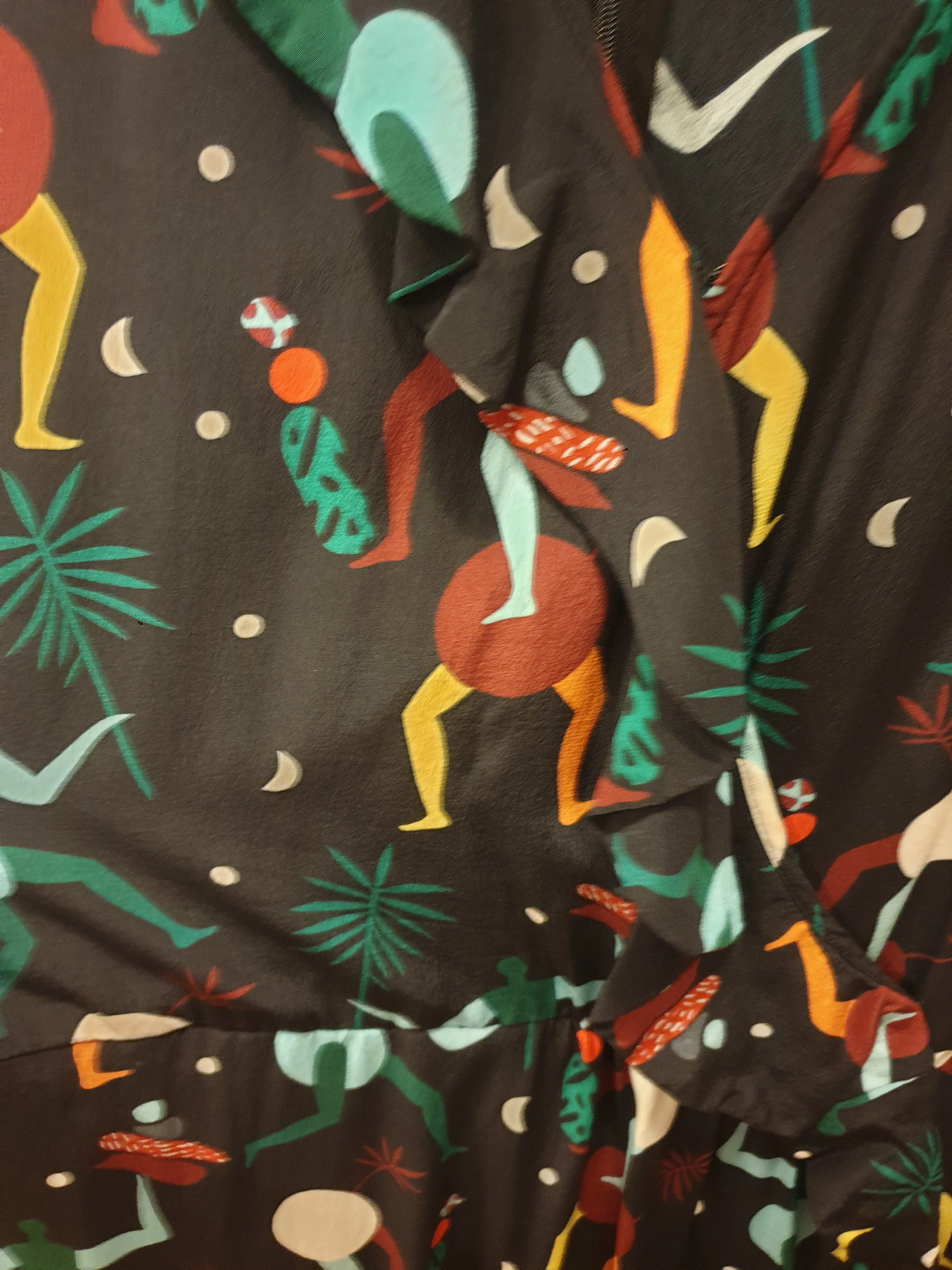 Gorman   Mireia Ruiz unique print dress size 14 (best fits 12-small 14)