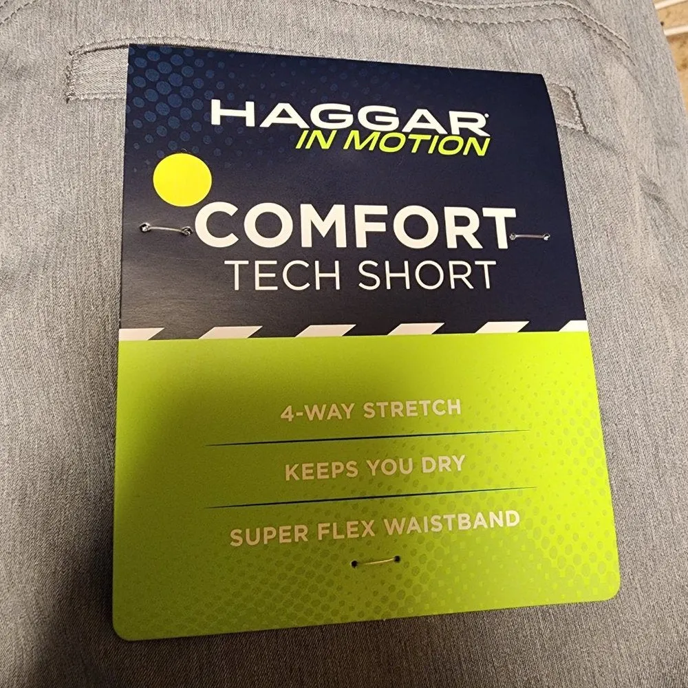 Haggar In Motion Comfort Tech Shorts