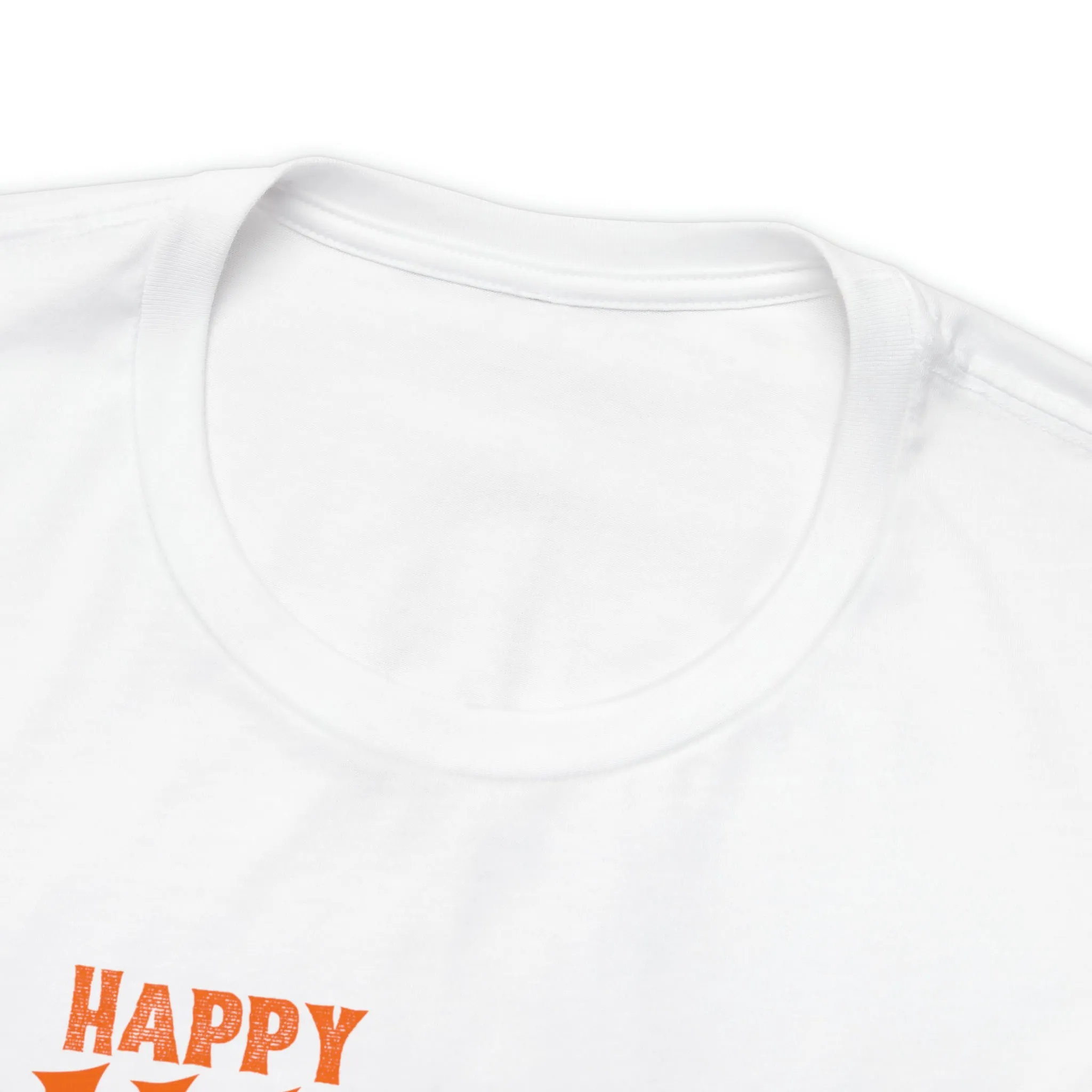 Happy Halloween Witch Way to the Candy T-Shirt | Flying Witch Front of the Moon Tee |  Bella Canvas 3001Unisex | Funny Short Sleeve Tshirt