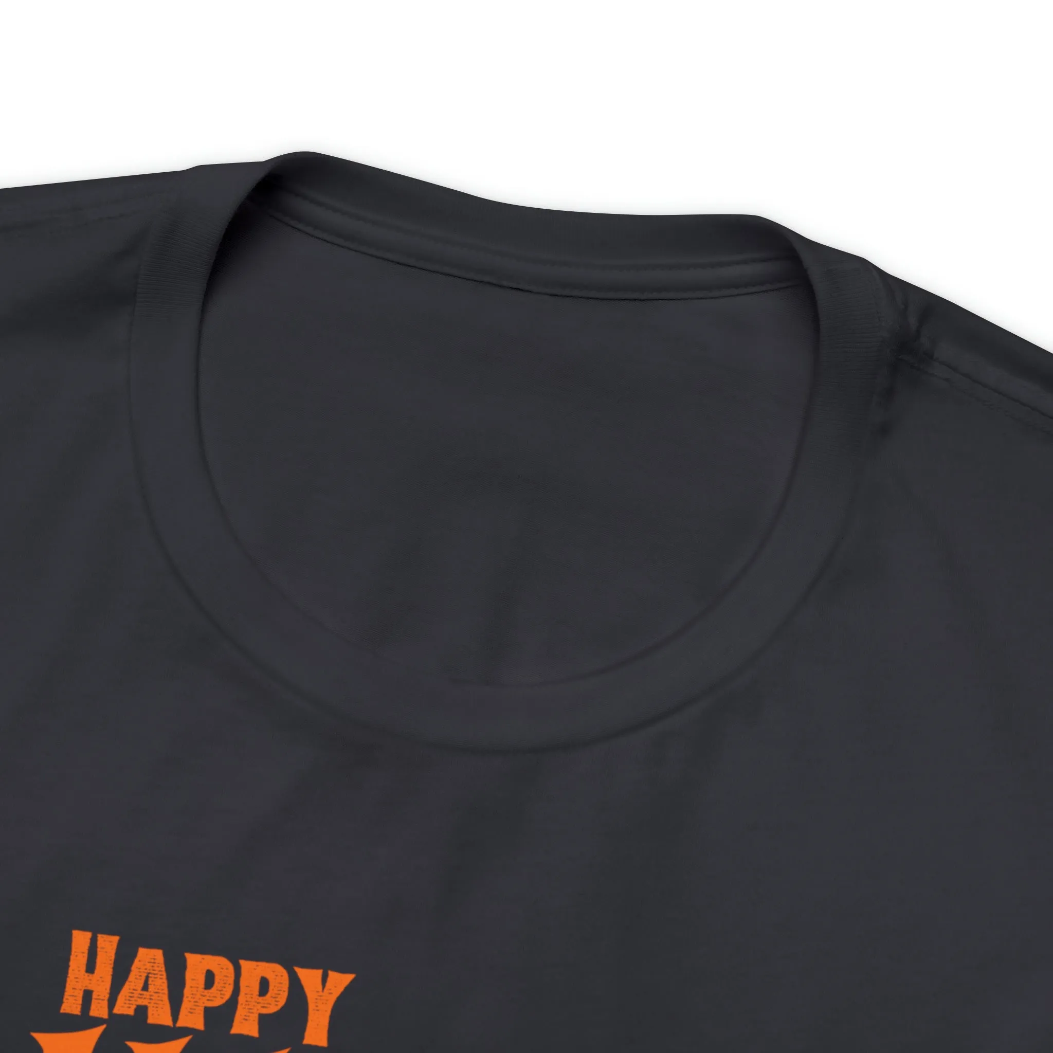 Happy Halloween Witch Way to the Candy T-Shirt | Flying Witch Front of the Moon Tee |  Bella Canvas 3001Unisex | Funny Short Sleeve Tshirt