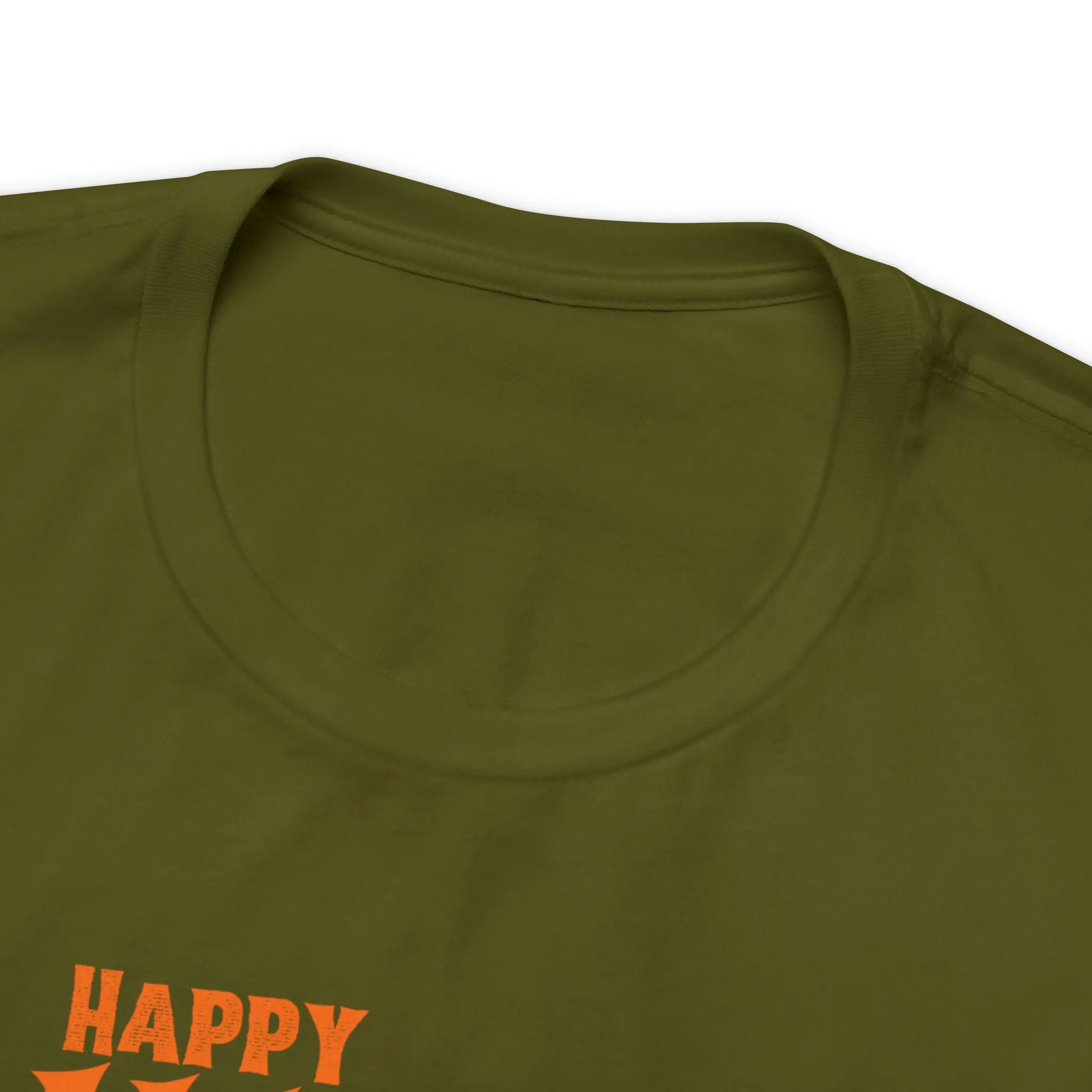 Happy Halloween Witch Way to the Candy T-Shirt | Flying Witch Front of the Moon Tee |  Bella Canvas 3001Unisex | Funny Short Sleeve Tshirt