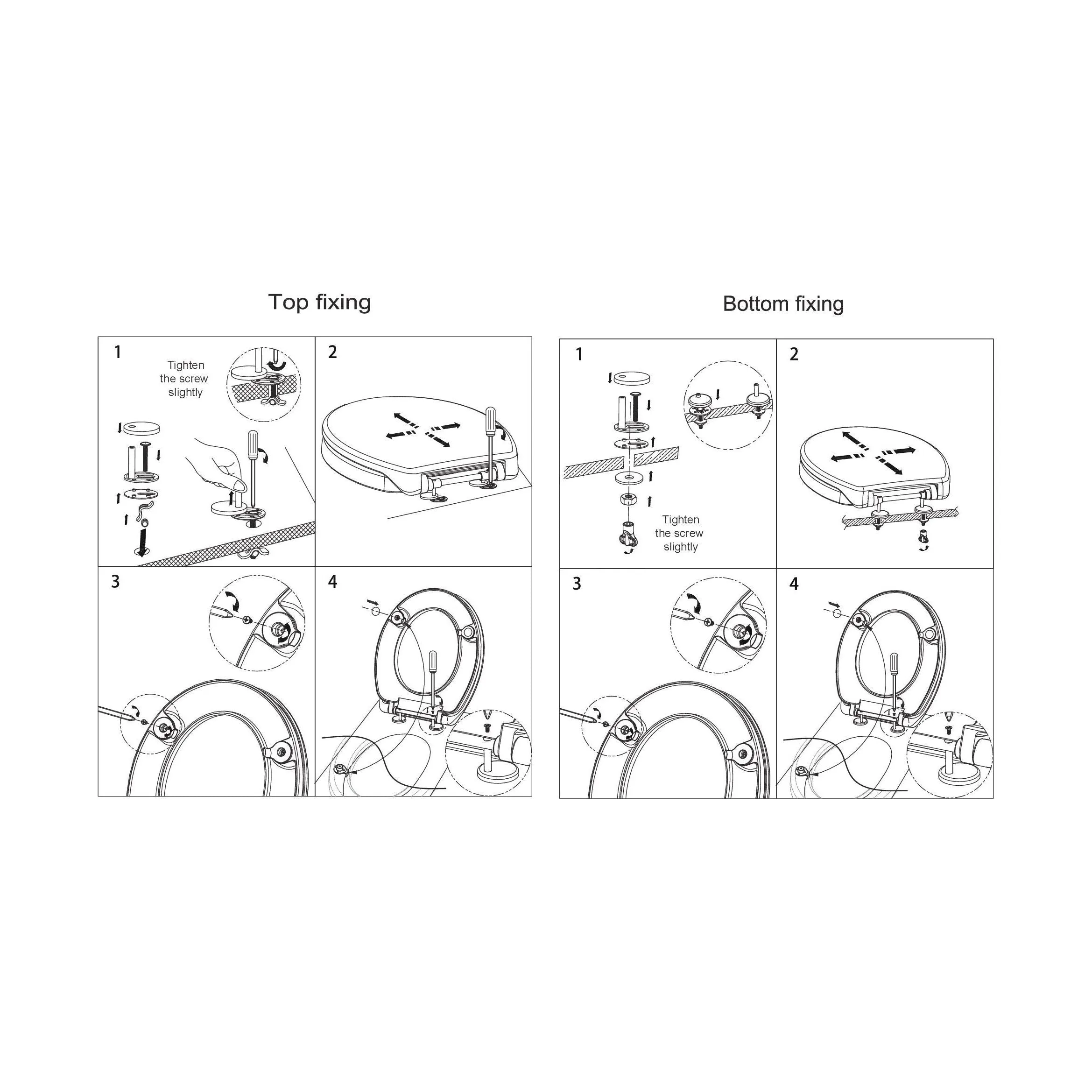 Haron TS-725 COMFORT Seat – Slow Close with 50mm Lift