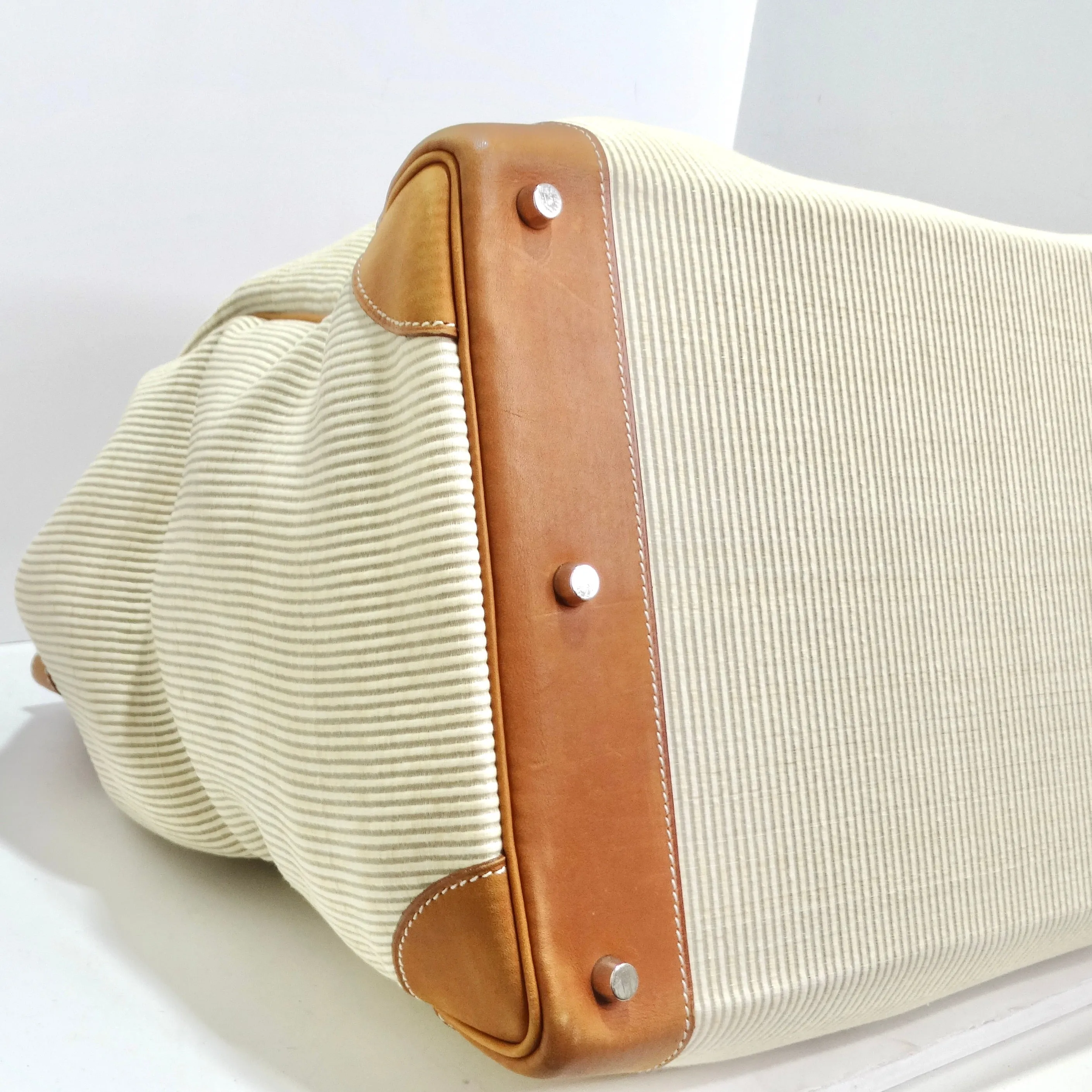 Hermes Birkin Bag 50cm in Barenia Crinoline