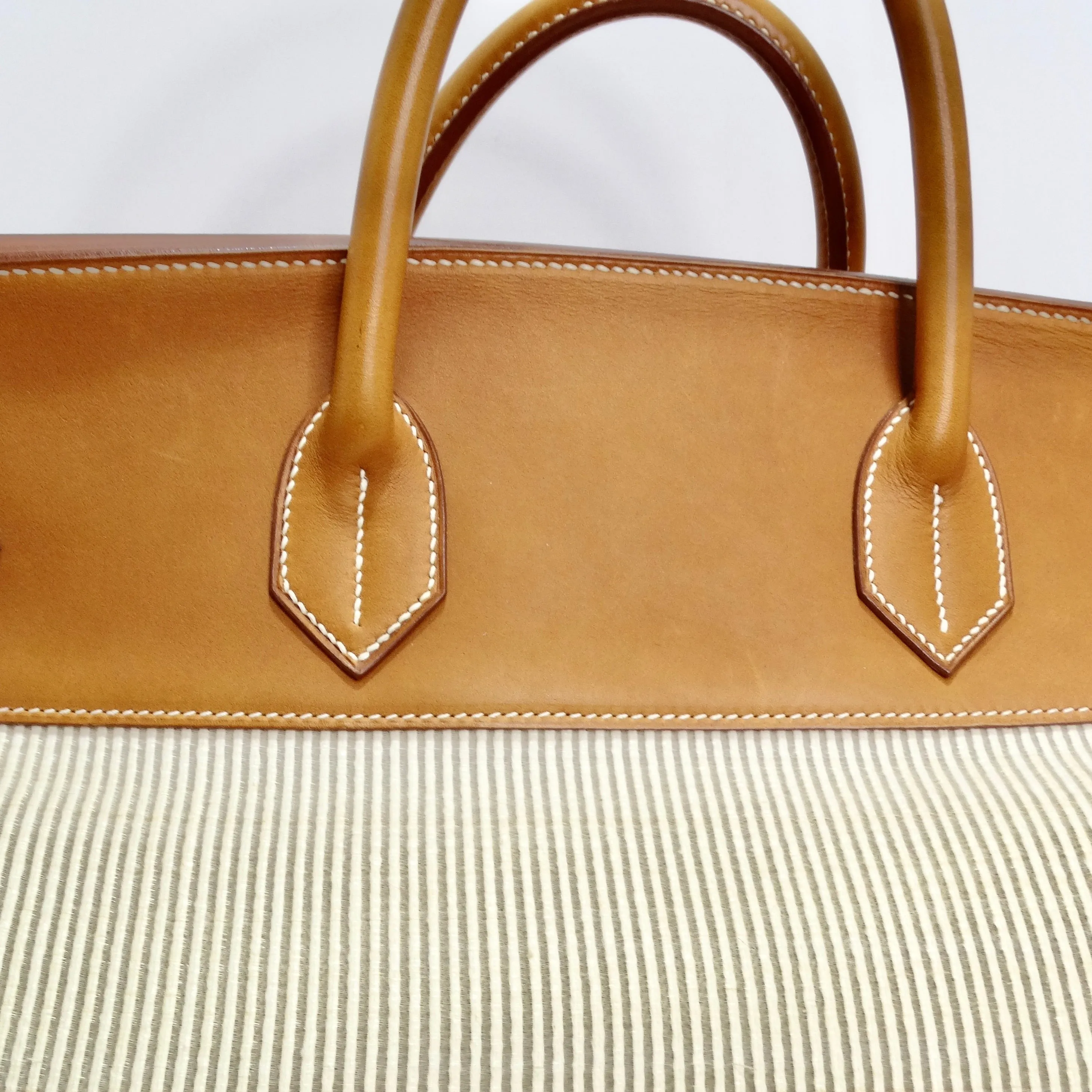 Hermes Birkin Bag 50cm in Barenia Crinoline