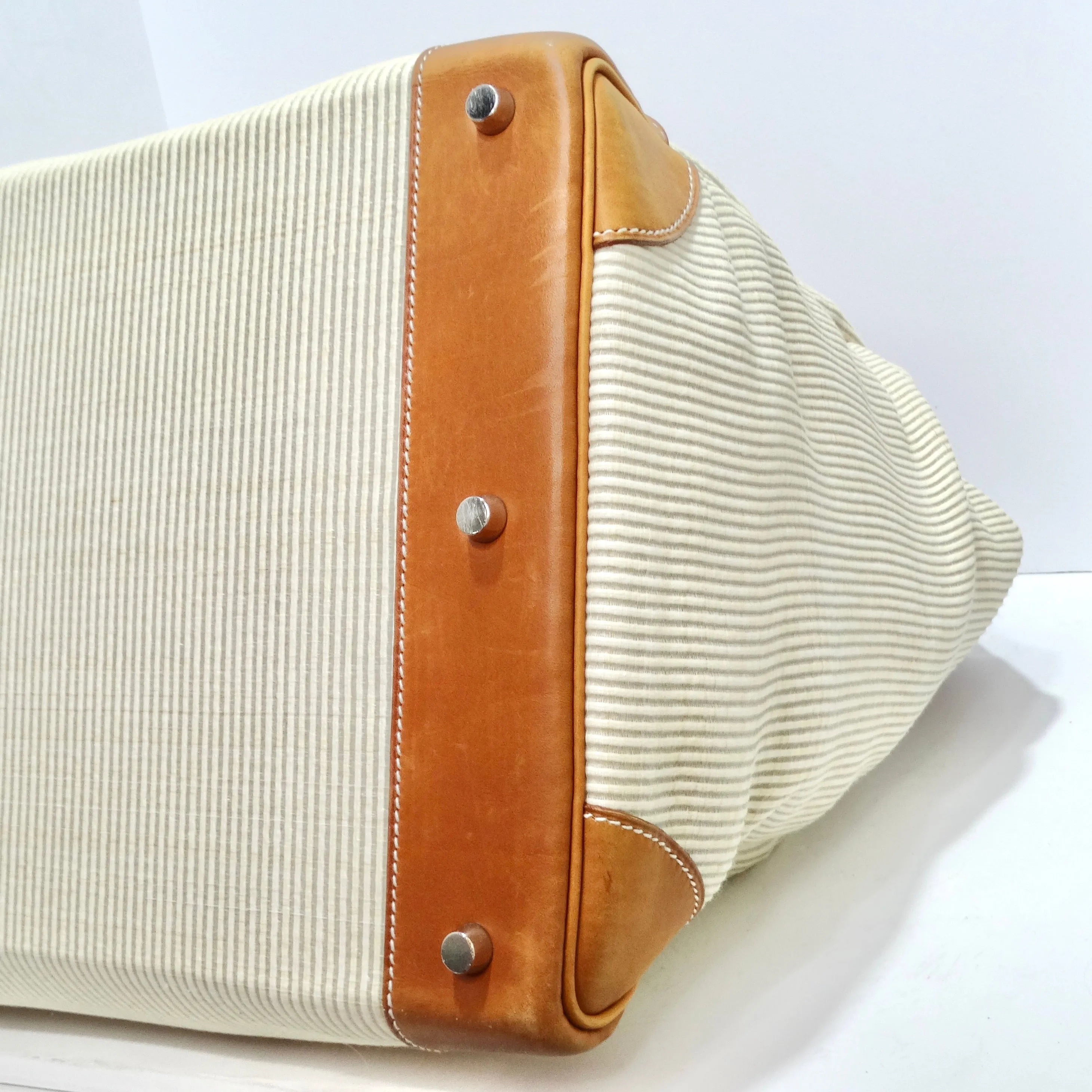 Hermes Birkin Bag 50cm in Barenia Crinoline