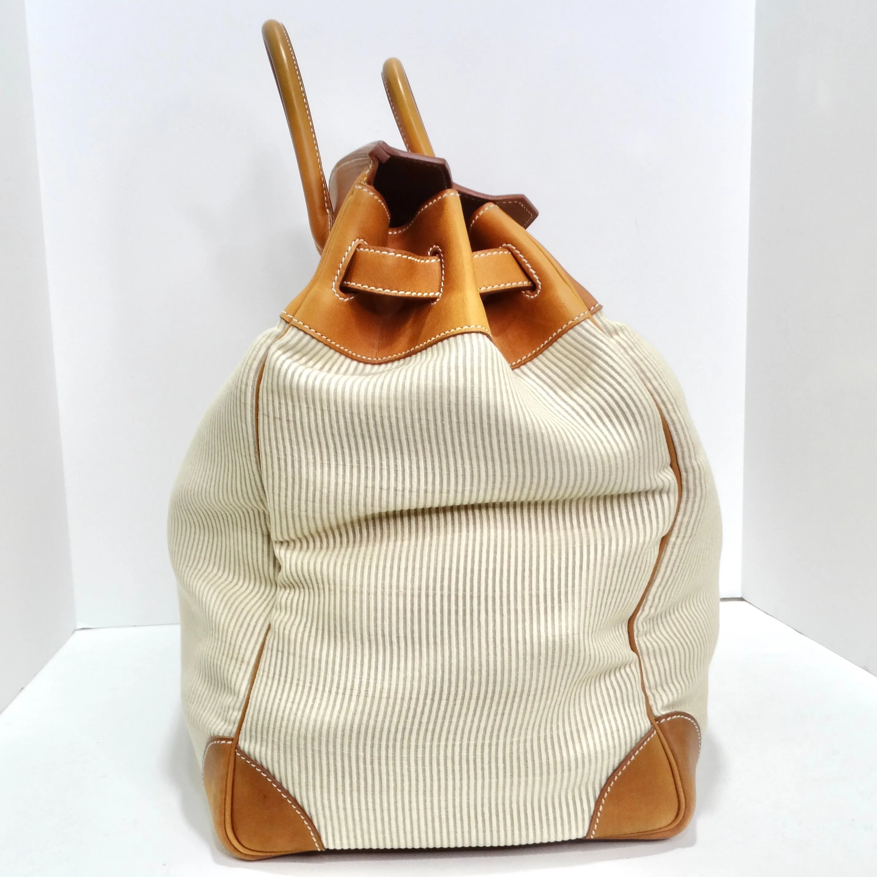 Hermes Birkin Bag 50cm in Barenia Crinoline