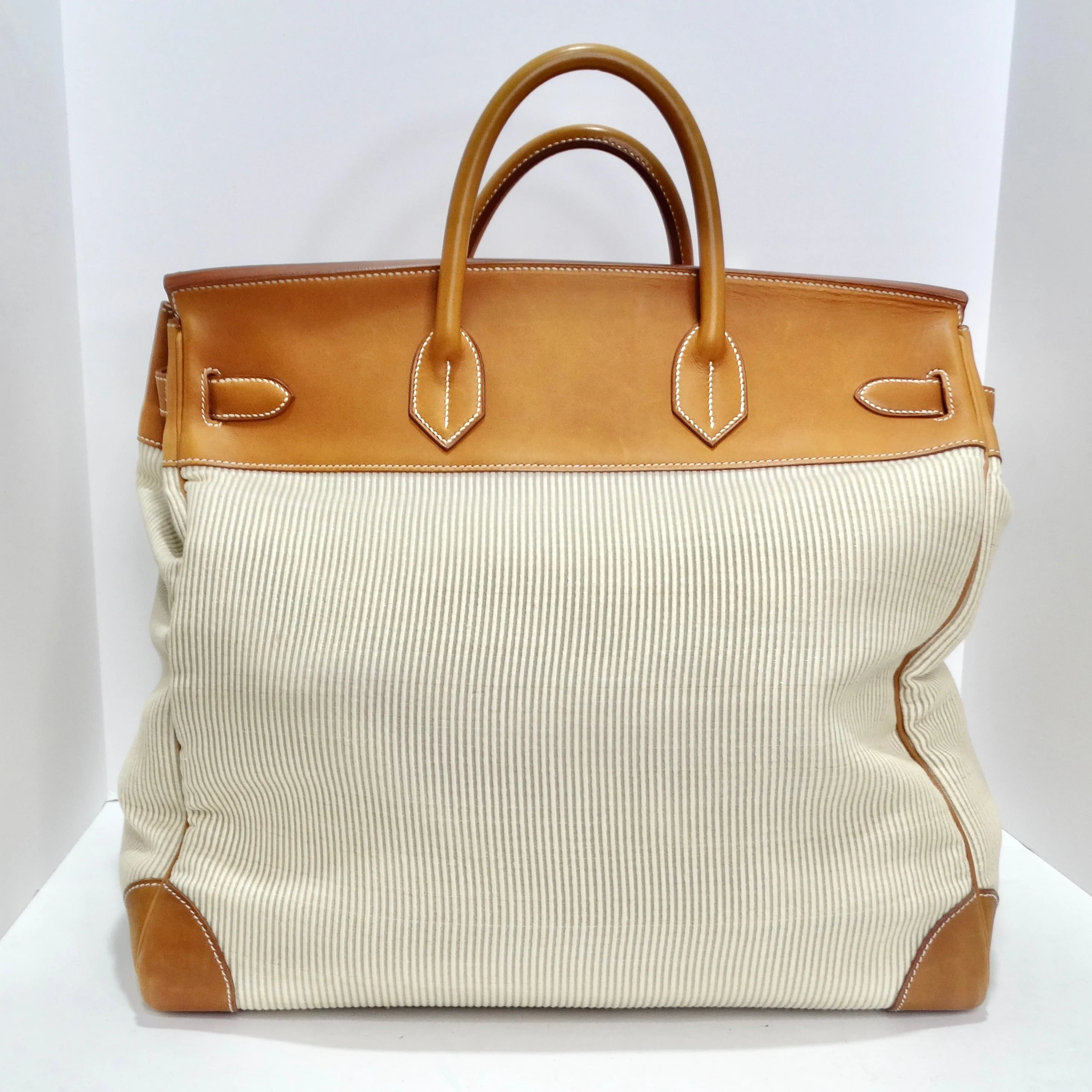 Hermes Birkin Bag 50cm in Barenia Crinoline