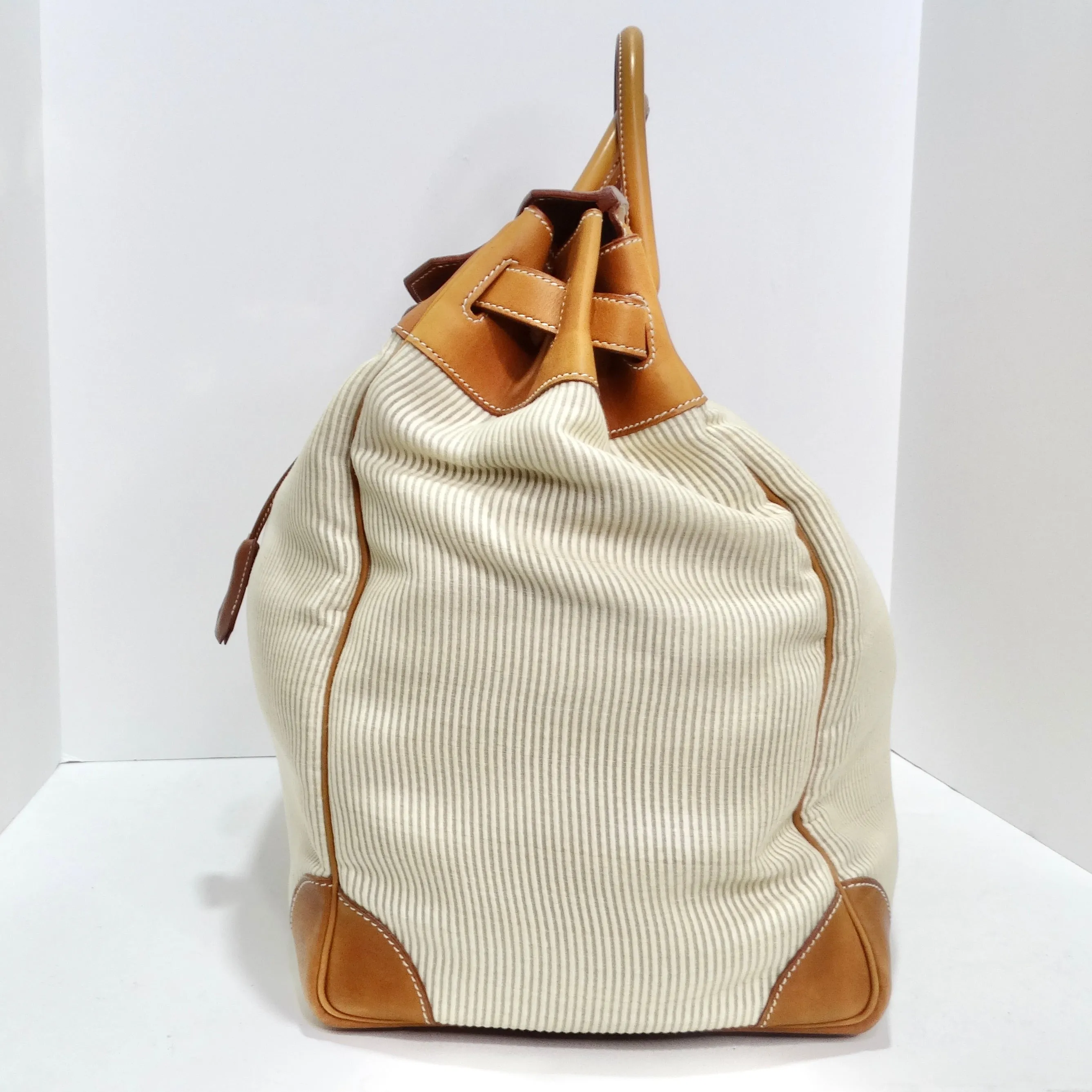 Hermes Birkin Bag 50cm in Barenia Crinoline