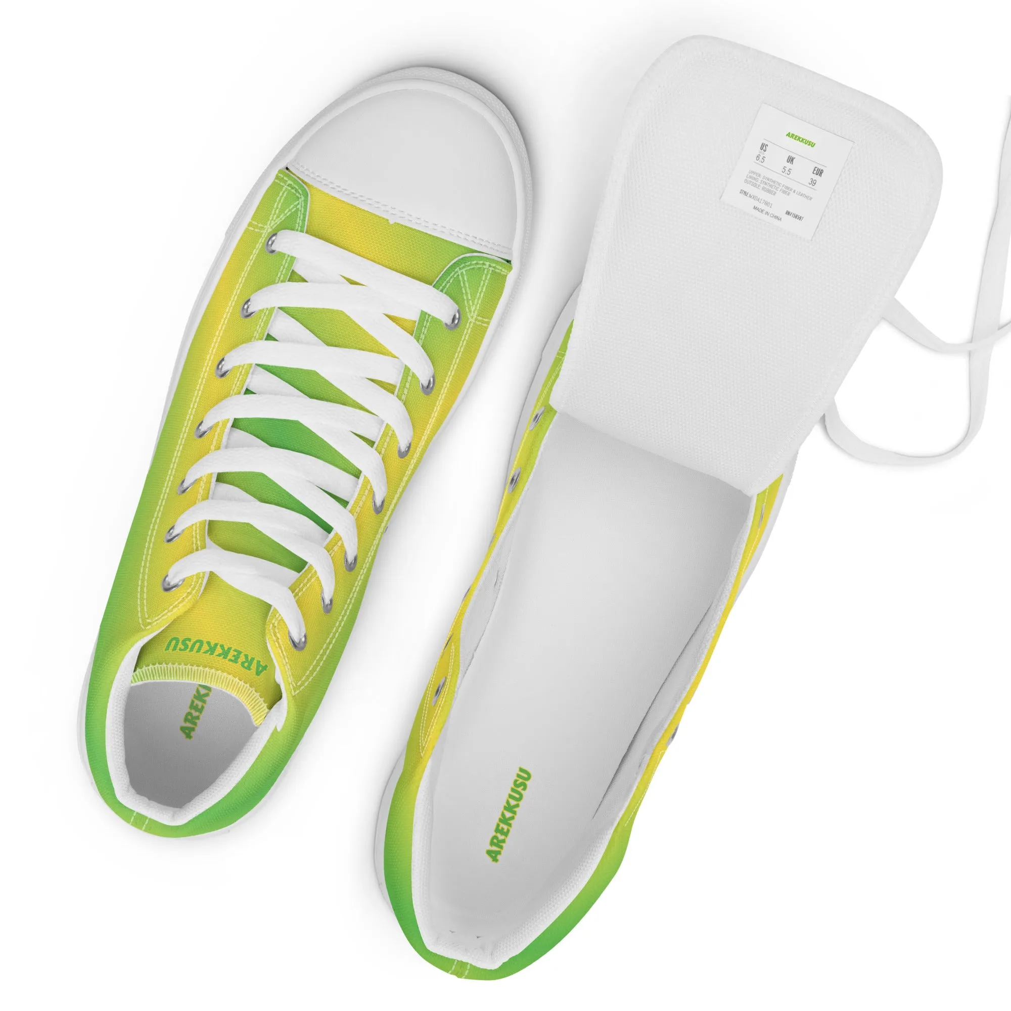 High Top Canvas Shoes