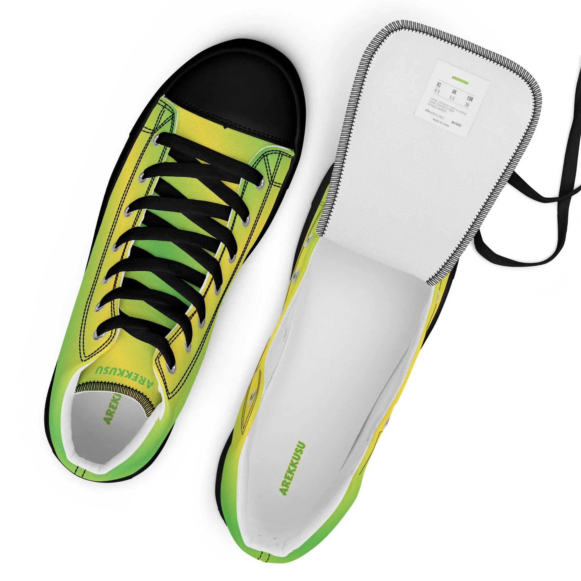 High Top Canvas Shoes