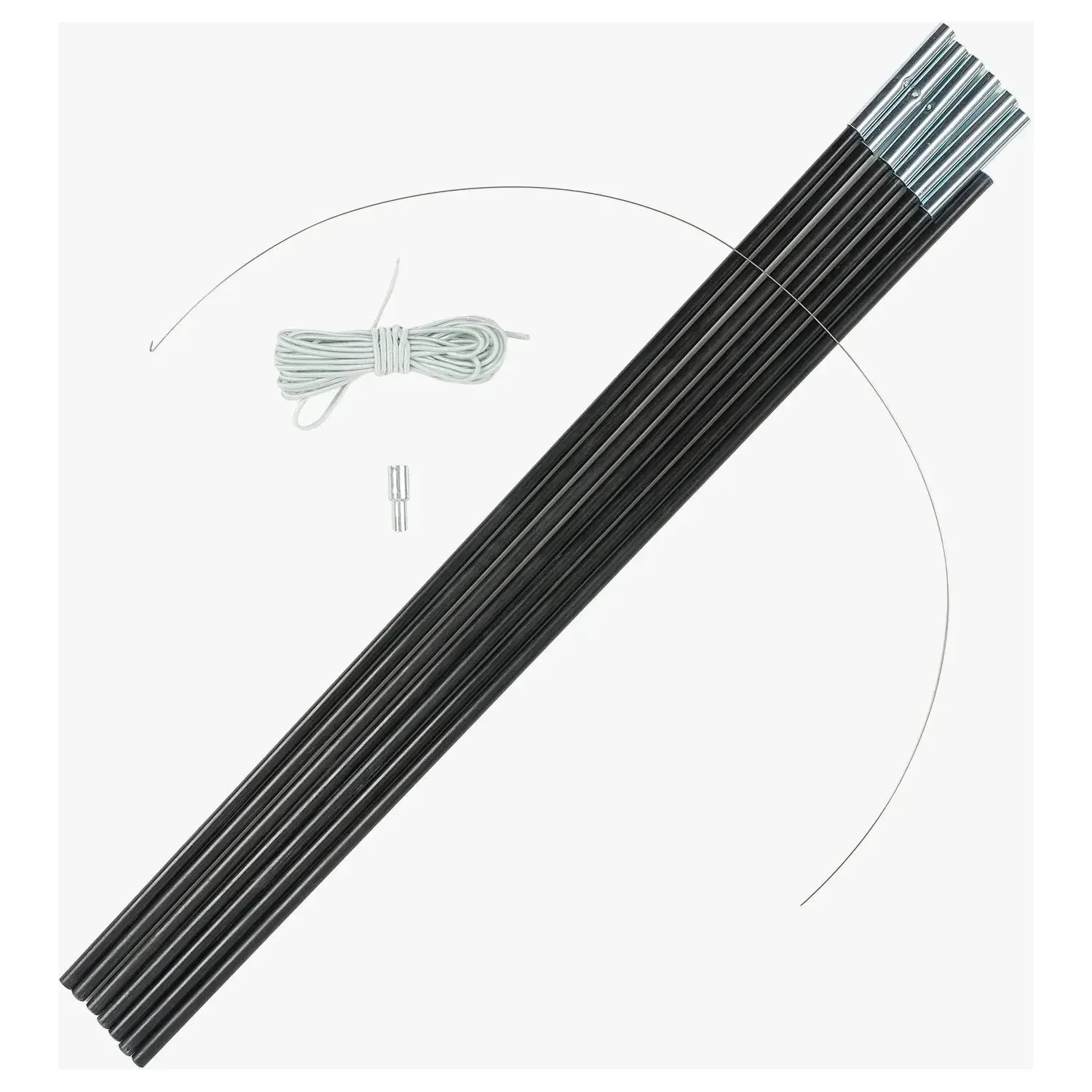 Highlander Fibreglass Tent Pole Kit - 7.9mm